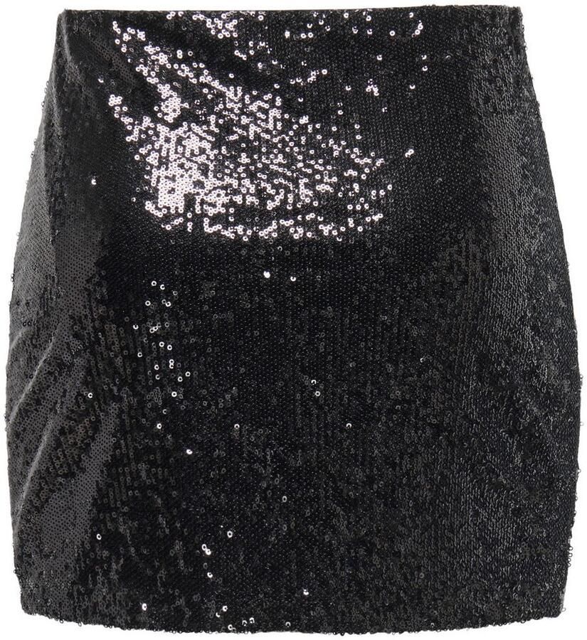 Only Rok met pailletten ONLSIMONE SHORT SEQUINS SKIRT JRS