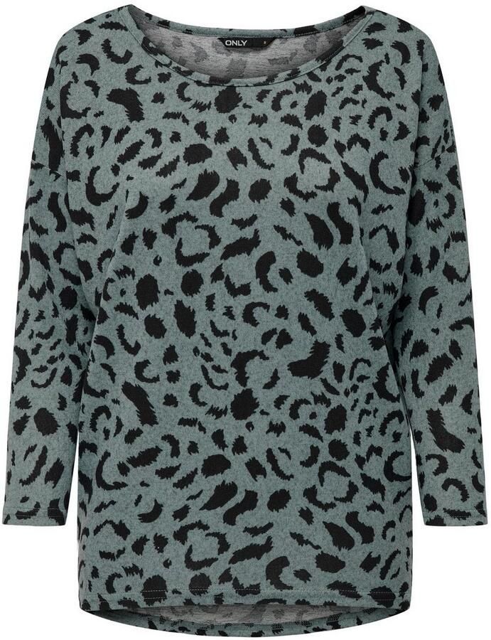 Only Shirt met 3 4 mouwen ONLELCOS 4 5 AOP TOP JRS - Foto 2