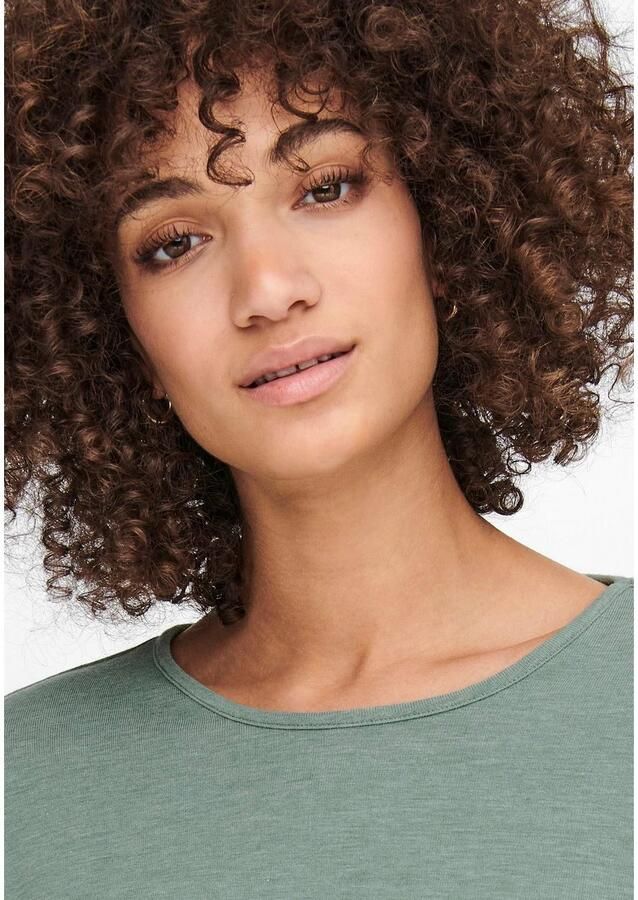 Only Shirt met 3 4 mouwen ONLGLAMOUR 3 4 TOP JRS NOOS - Foto 2