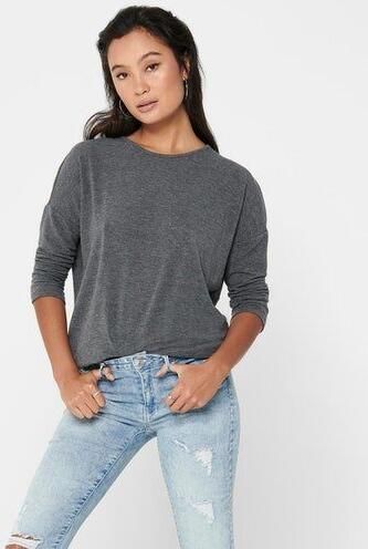 Only Shirt met 3 4-mouwen ONLGLAMOUR in casual oversized model - Foto 5