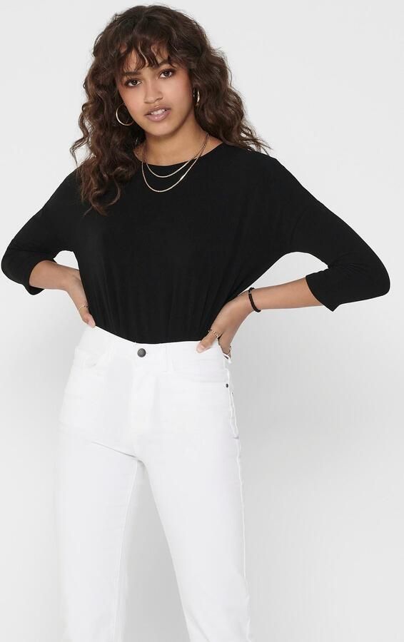 Only Shirt met 3 4-mouwen ONLGLAMOUR 3 4 TOP JRS NOOS - Foto 8
