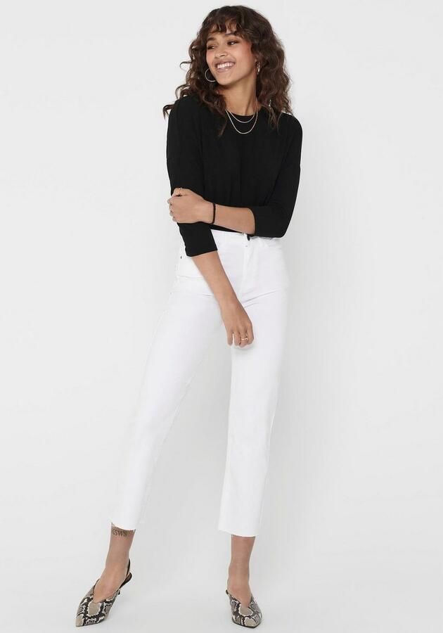 Only Shirt met 3 4-mouwen ONLGLAMOUR 3 4 TOP JRS NOOS - Foto 7