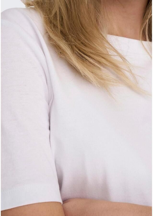 Only Shirt met korte mouwen ONL S S TEE JRS NOOS regular fit casual single jersey katoen ronde hals - Foto 4