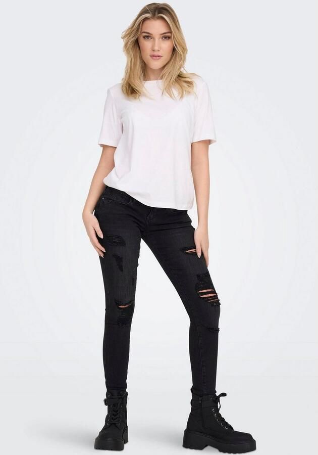 Only Shirt met korte mouwen ONL S S TEE JRS NOOS regular fit casual single jersey katoen ronde hals - Foto 6