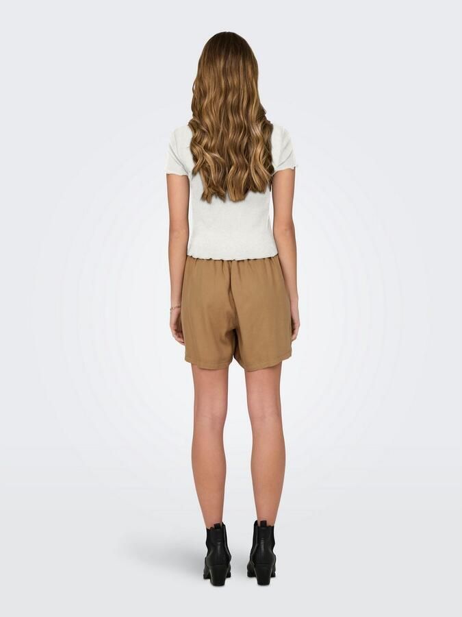 Only Regular fit korte top van een mix van katoen en elastaan model 'BETTY' - Foto 9