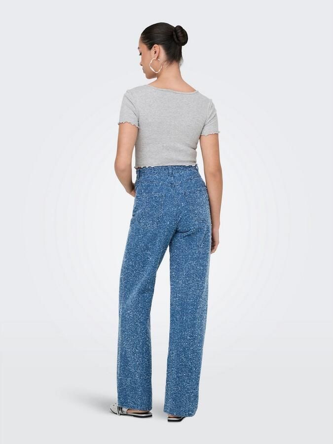 Only Shirt met korte mouwen ONLBETTY S S V-NECK TOP CC JRS - Foto 6