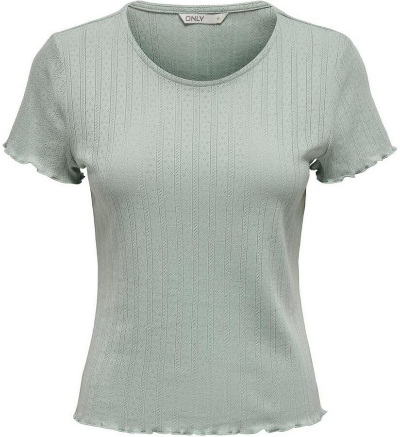 Only Regular fit T-shirt van puur katoen model 'CARLOTTA'