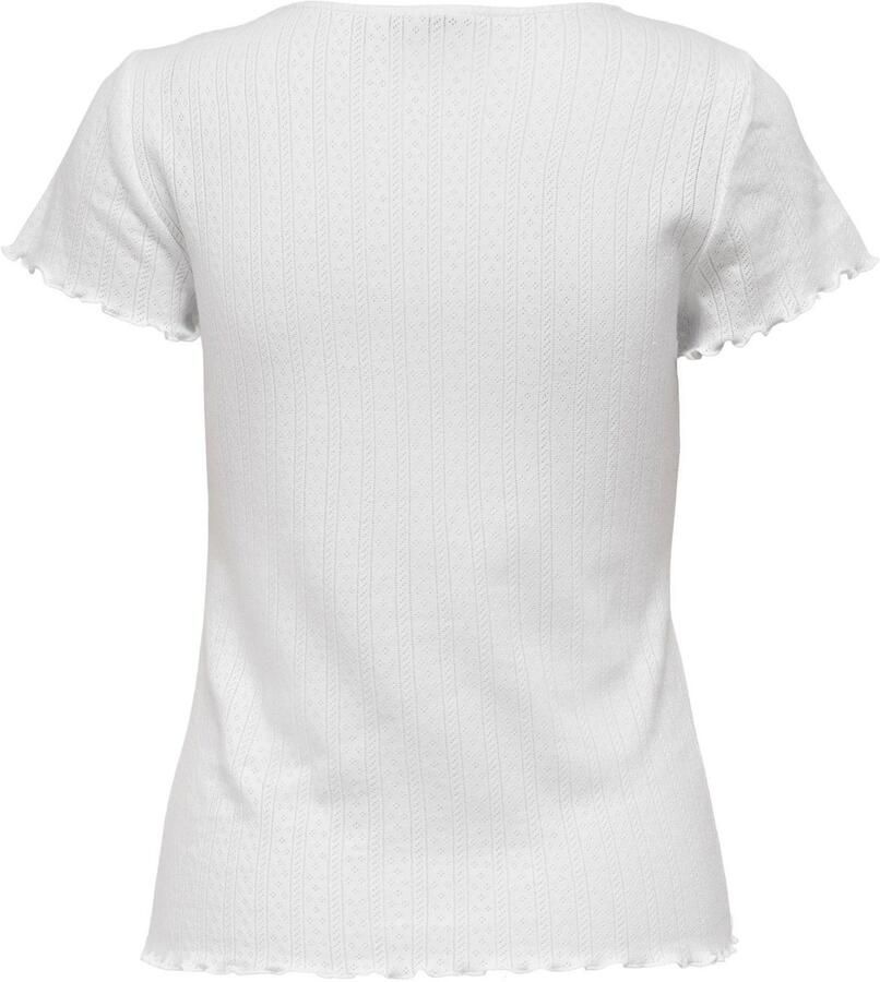 Only Regular fit T-shirt van puur katoen model 'CARLOTTA' - Foto 1