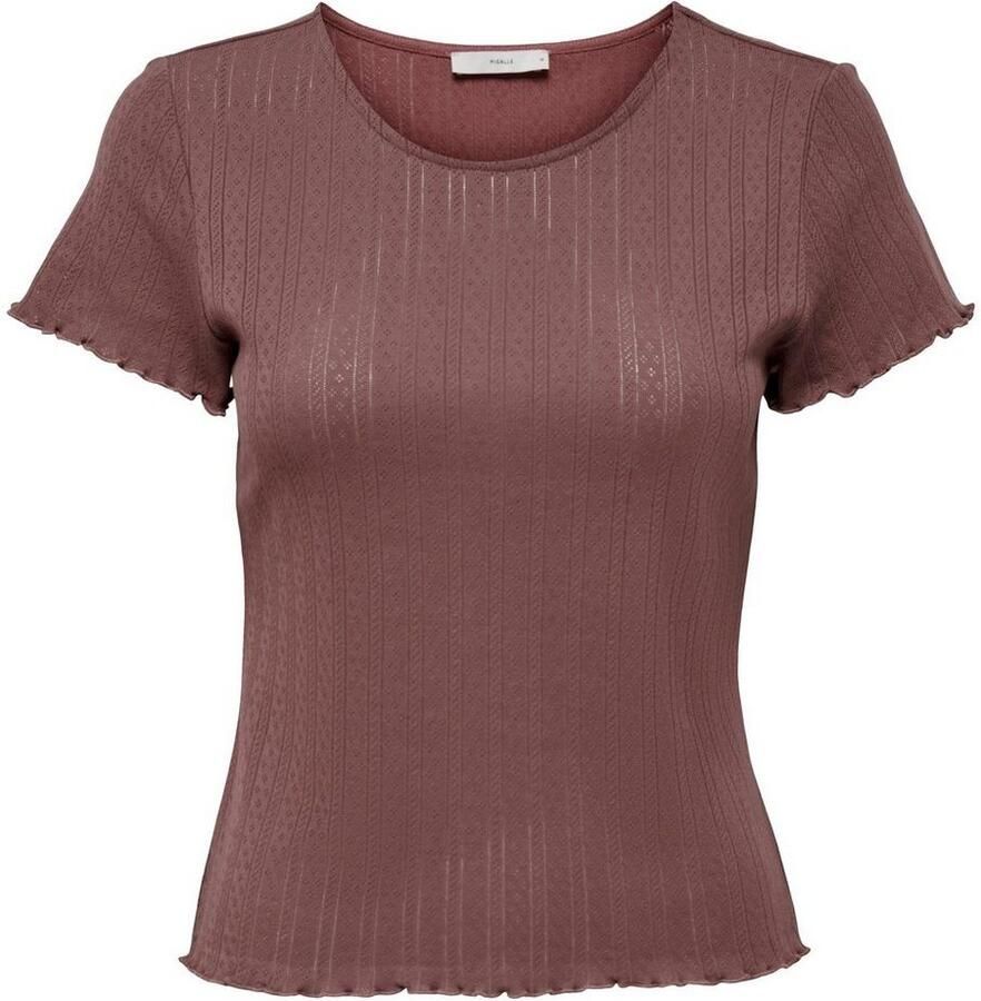 Only Regular fit T-shirt van puur katoen model 'CARLOTTA'