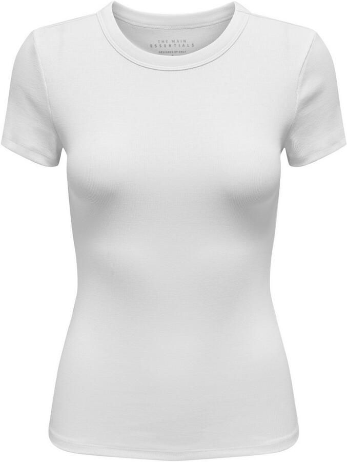Only Shirt met korte mouwen ONLEASY S S O-NECK TOP BOX JRS - Foto 2