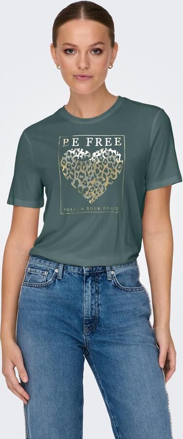 Only Shirt met korte mouwen ONLFREE LIFE MODAL S S ATELIER TOP JRS - Foto 3