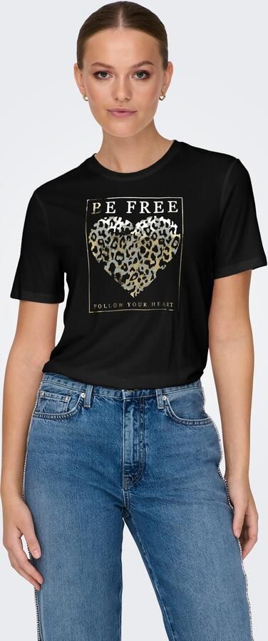 Only Shirt met korte mouwen ONLFREE LIFE MODAL S S ATELIER TOP JRS - Foto 3