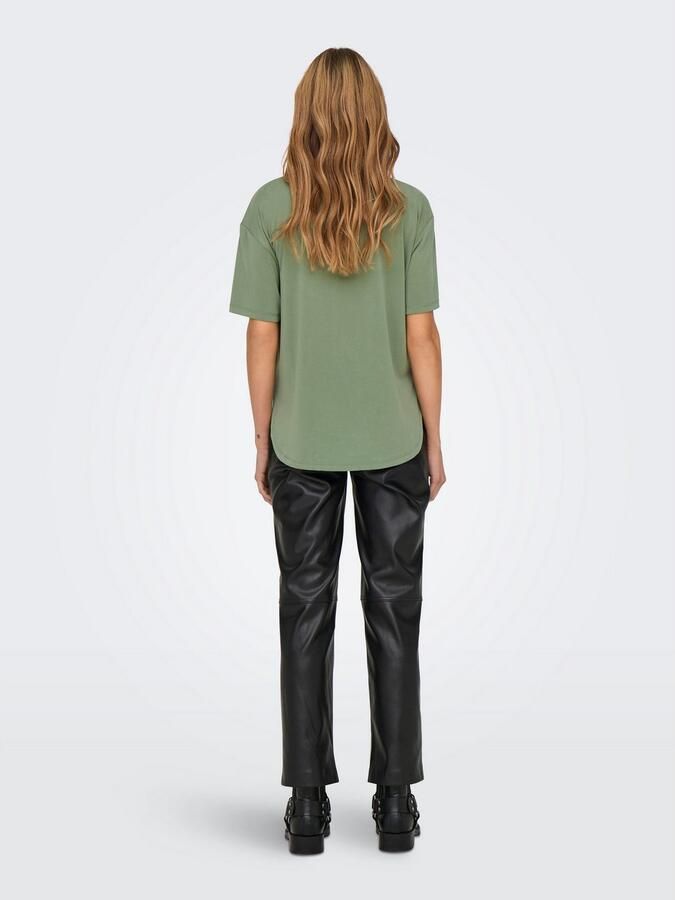 Only Shirt met korte mouwen ONLFREE LIFE S S BOTANICAL TOP BOX JRS - Foto 3