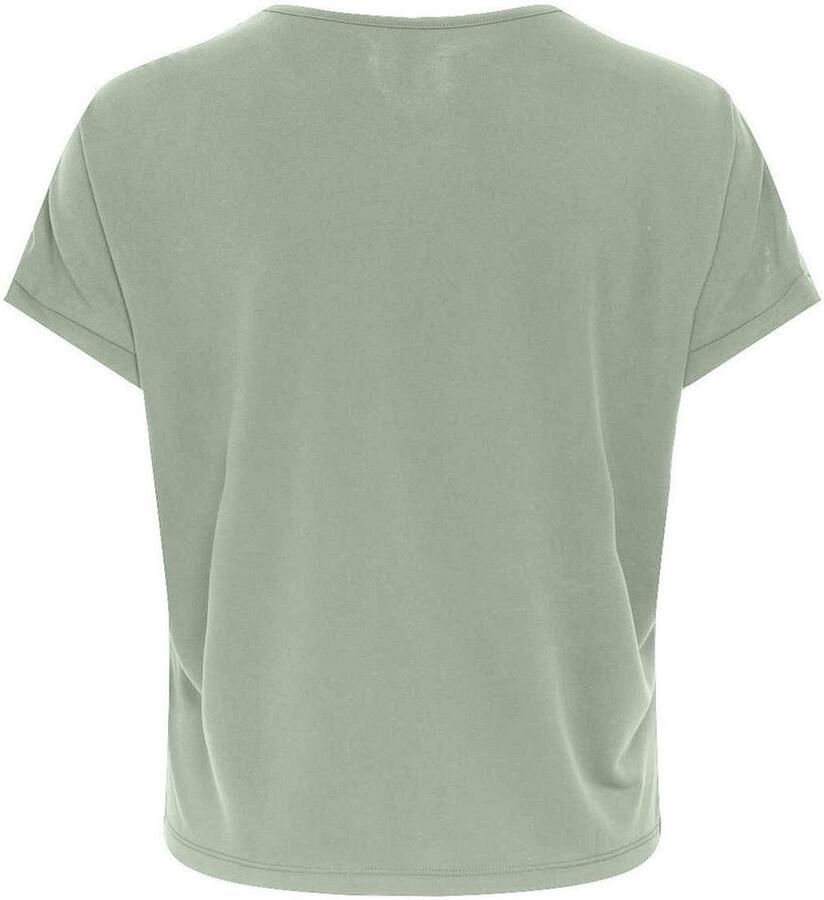 Only Shirt met korte mouwen ONLFREE LIFE S S LACE PANEL TOP JRS