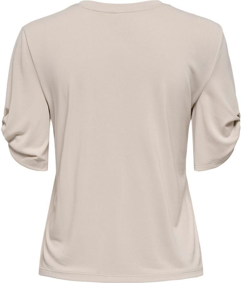 Only Shirt met korte mouwen ONLFREE – T-shirt met print voor casual combinaties modieus jersey regular fit materiaalmix ronde hals - Foto 2