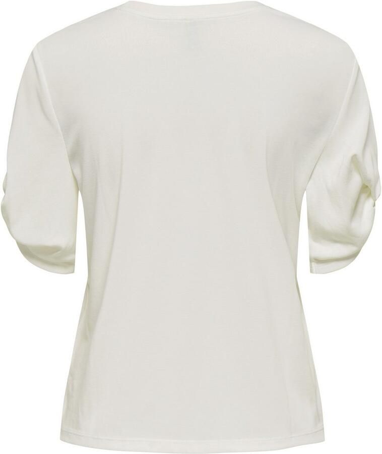 Only Shirt met korte mouwen ONLFREE – T-shirt met print voor casual combinaties modieus jersey regular fit materiaalmix ronde hals - Foto 2