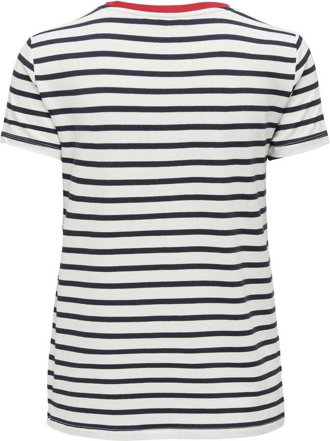 Only Shirt met korte mouwen ONLHEART LIFE S S TEE JRS NOOS - Foto 3