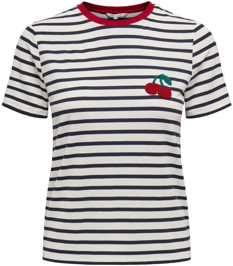 Only Shirt met korte mouwen ONLHEART LIFE S S TEE JRS NOOS - Foto 5