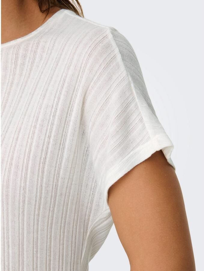 Only Shirt met korte mouwen ONLIRINA S S O-NECK TOP JRS NOOS - Foto 2