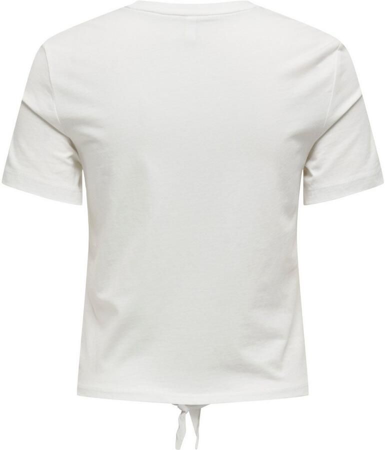 Only Shirt met korte mouwen ONLKITA LIFE S S FRUIT KNOT TOP BOX JRS