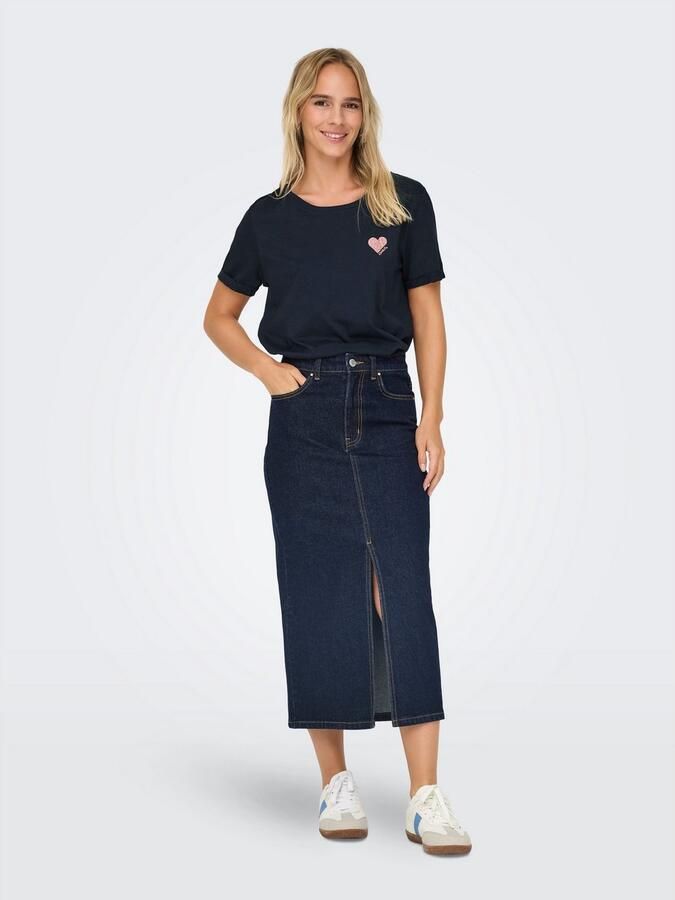 Only Shirt met korte mouwen ONLKITA LIFE S S TOP NOOS regular fit casual single jersey katoen ronde hals - Foto 7