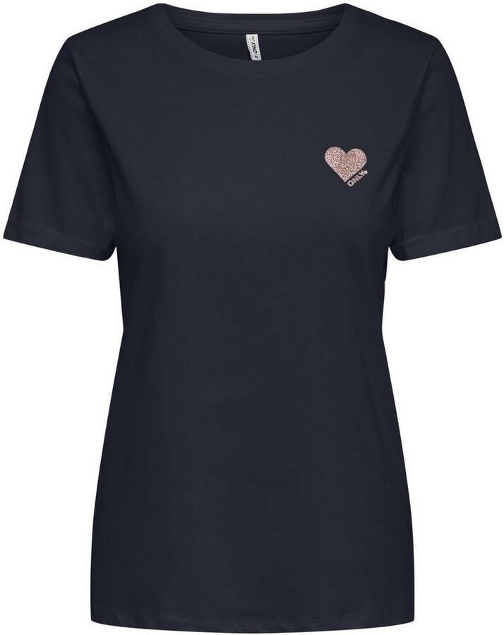 Only Shirt met korte mouwen ONLKITA LIFE S S TOP NOOS regular fit casual single jersey katoen ronde hals - Foto 2