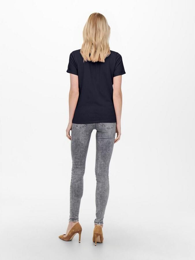 Only Shirt met korte mouwen ONLKITA LIFE S S TOP NOOS regular fit casual single jersey katoen ronde hals - Foto 5