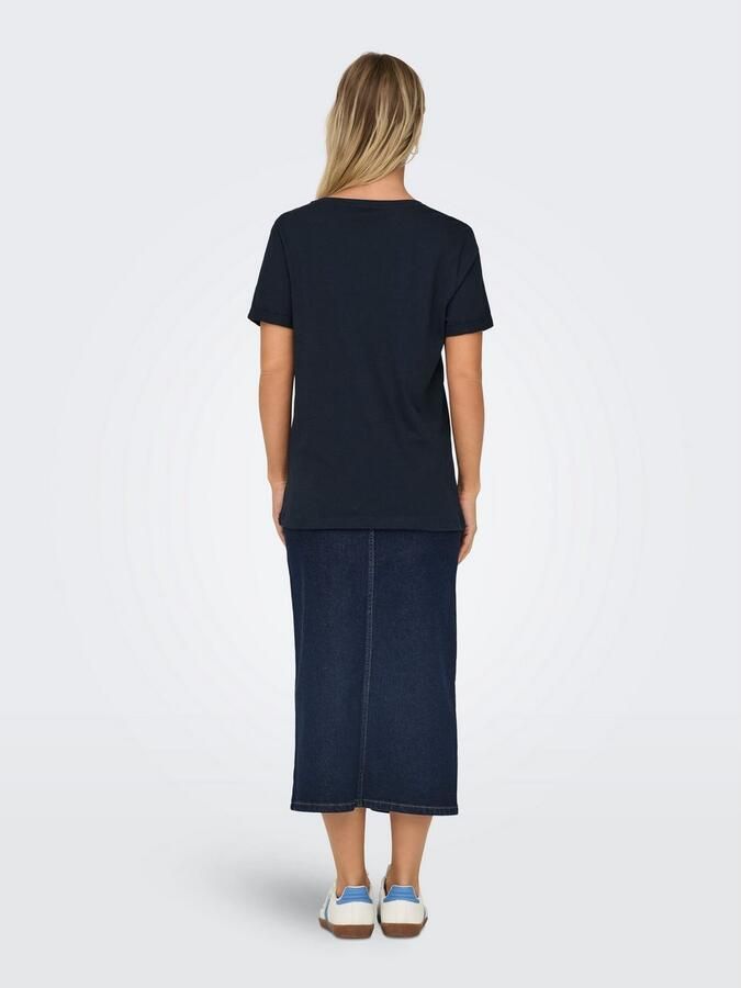 Only Shirt met korte mouwen ONLKITA LIFE S S TOP NOOS regular fit casual single jersey katoen ronde hals - Foto 8