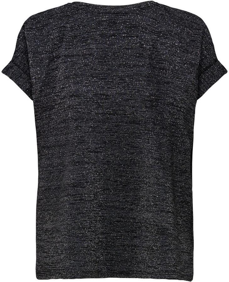 Only Shirt met korte mouwen ONLMOSTER GLITTER S S TOP NOOS JRS - Foto 3