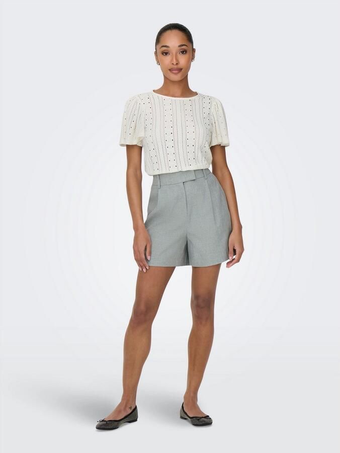 Only Shirt met korte mouwen ONLRIVERSIDE – Shirt met volumineuze mouwen voor dagelijks gebruik - Foto 5