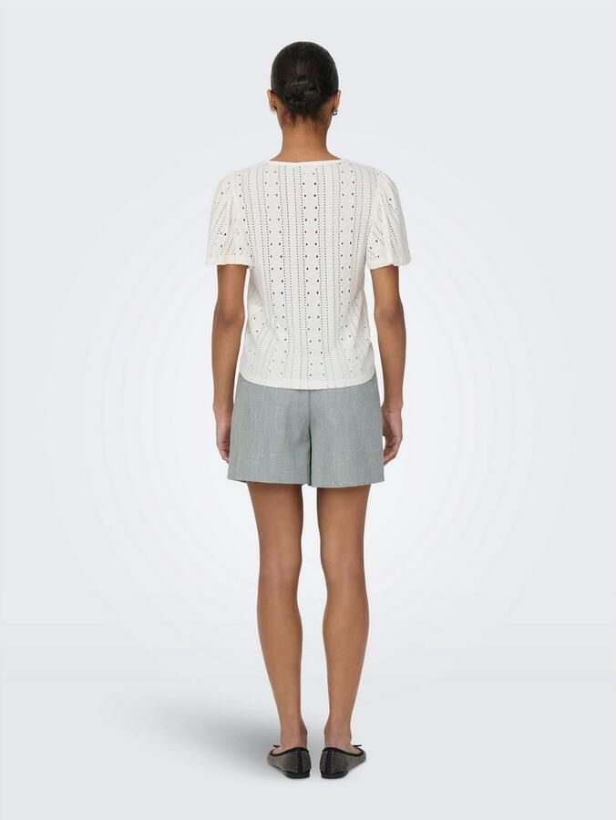 Only Shirt met korte mouwen ONLRIVERSIDE – Shirt met volumineuze mouwen voor dagelijks gebruik - Foto 6