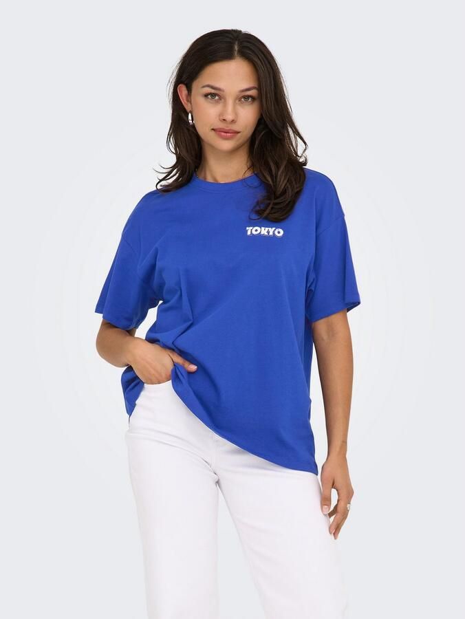 Only Shirt met korte mouwen ONLVIVVI LIFE S S LOVELY TOP JRS - Foto 2