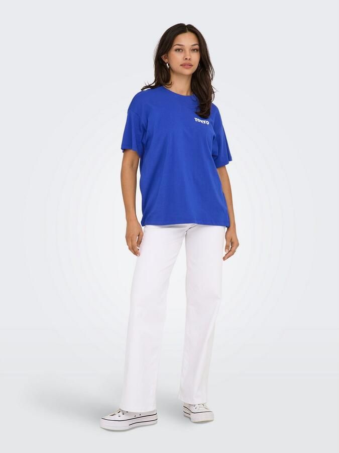 Only Shirt met korte mouwen ONLVIVVI LIFE S S LOVELY TOP JRS - Foto 5