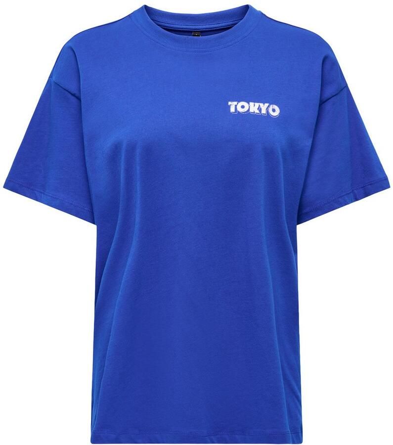 Only Shirt met korte mouwen ONLVIVVI LIFE S S LOVELY TOP JRS
