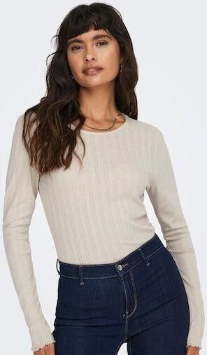 Only Slim fit shirt met lange mouwen van puur katoen model 'CARLOTTA' - Foto 3