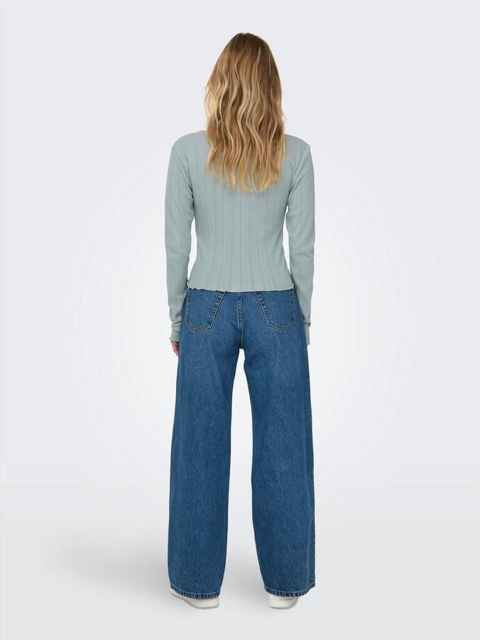 Only Slim fit shirt met lange mouwen van katoenmix model 'CARLOTTA' - Foto 7