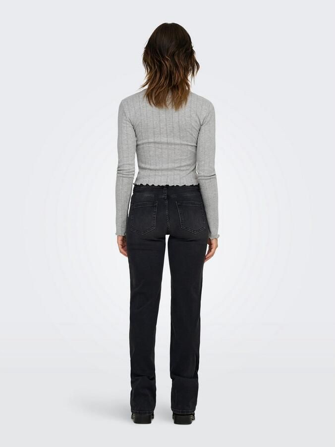 Only Shirt met lange mouwen ONLCARLOTTA L S WRAP TOP JRS - Foto 5