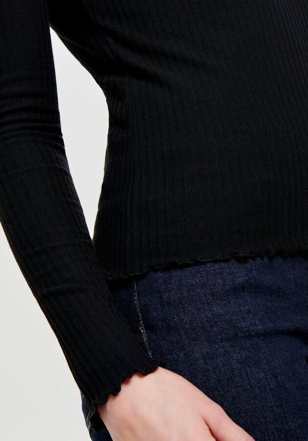 Only Slim fit shirt met lange mouwen en viscose model 'LEMMA' - Foto 8