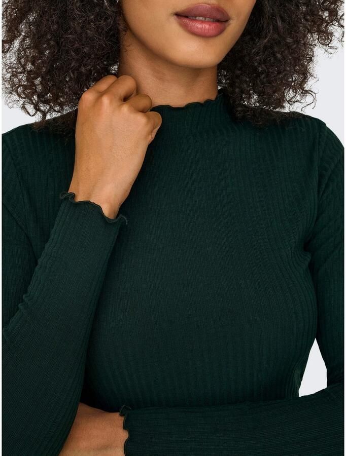 Only Slim fit shirt met lange mouwen en viscose model 'LEMMA' - Foto 2