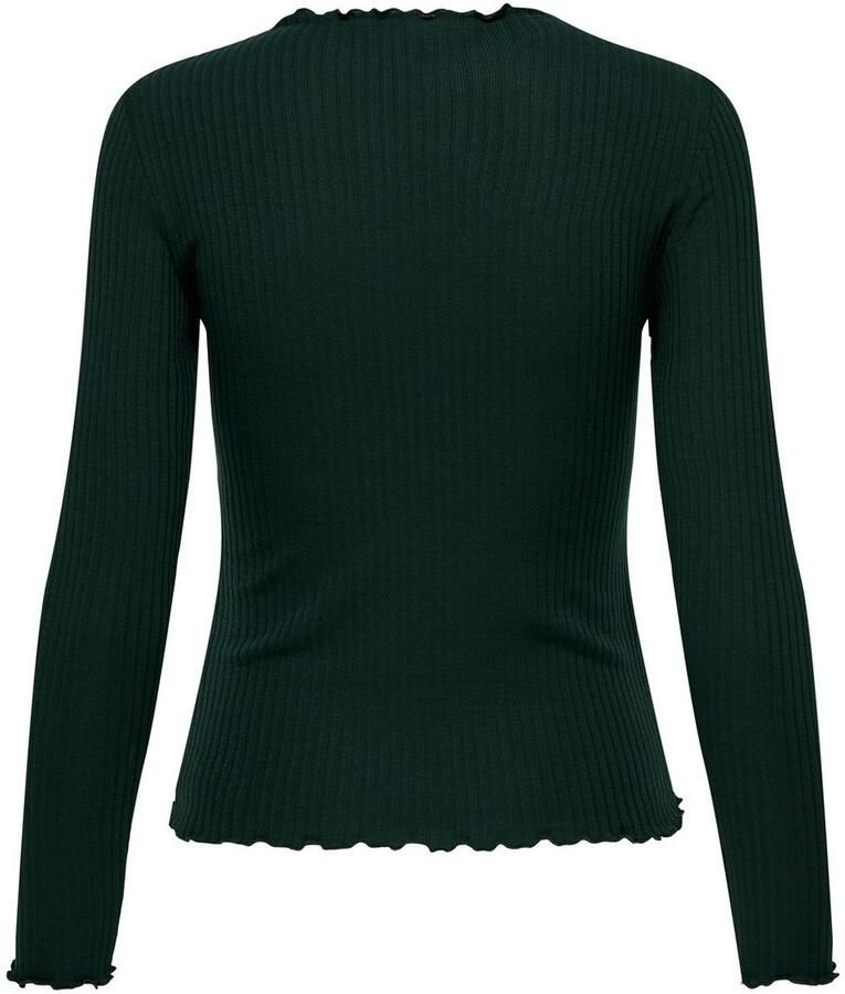 Only Slim fit shirt met lange mouwen en viscose model 'LEMMA'