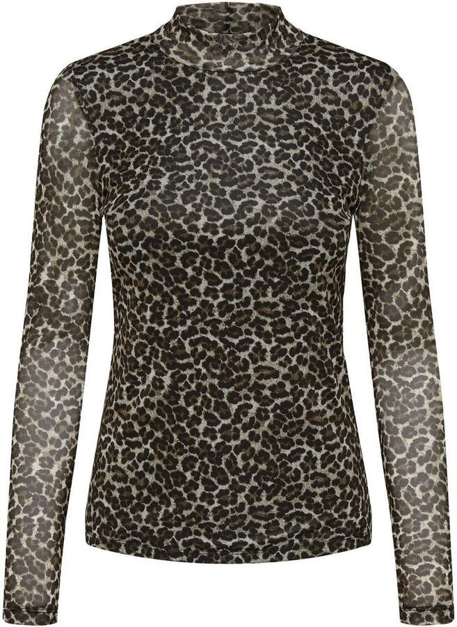 Only Shirt met lange mouwen ONLERICA LIFE MESH L S TOP JRS NOOS - Foto 6