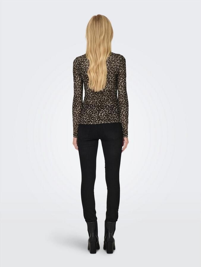 Only Shirt met lange mouwen ONLERICA LIFE MESH L S TOP JRS NOOS - Foto 5
