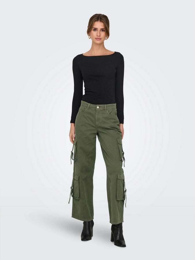 Only Shirt met lange mouwen ONLLIVE LOVE LIFE LS BOATNECK JRS NOOS - Foto 3