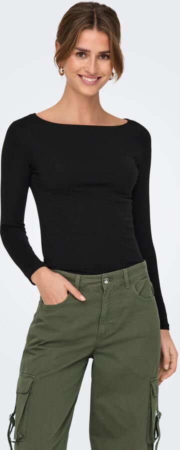 Only Shirt met lange mouwen ONLLIVE LOVE LIFE LS BOATNECK JRS NOOS - Foto 5