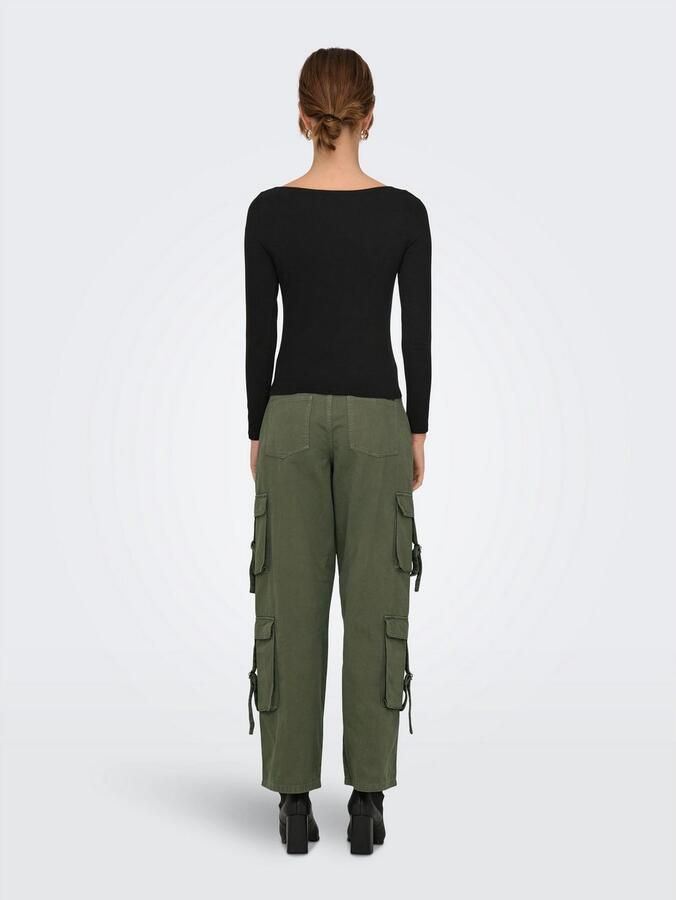 Only Shirt met lange mouwen ONLLIVE LOVE LIFE LS BOATNECK JRS NOOS - Foto 4