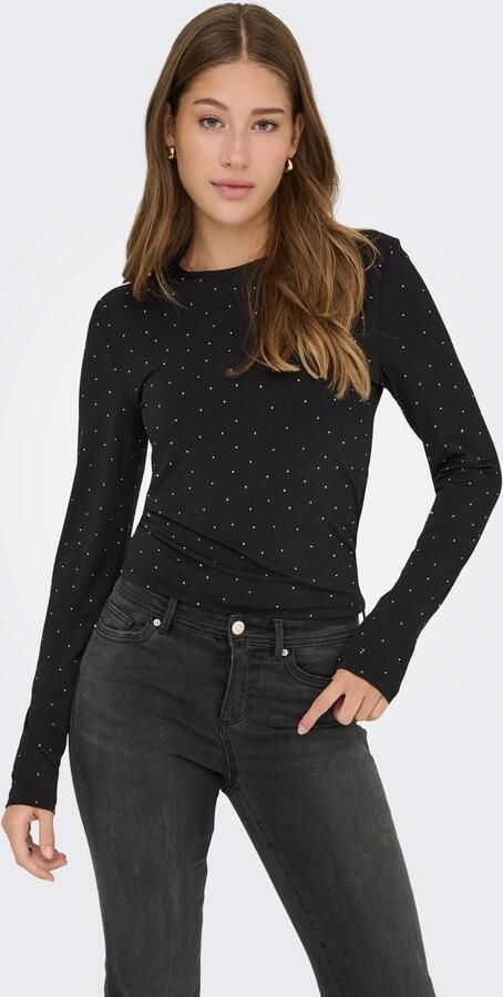Only Shirt met lange mouwen ONLZITA L S O-NECK TOP BF JRS - Foto 7