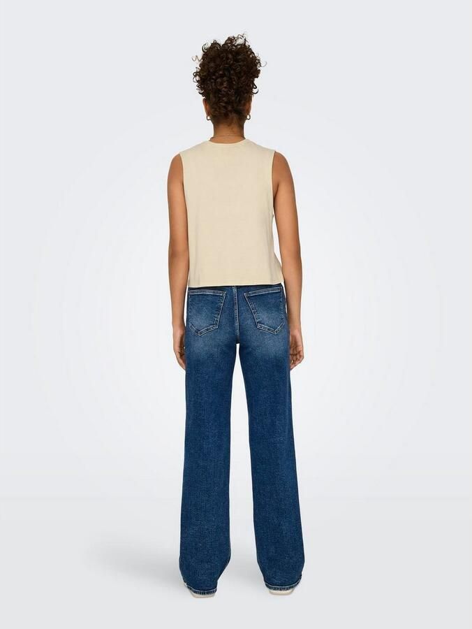 Only Shirt met ronde hals ONLLUCY LIFE S L KNOT EAGLE TOP BOX JRS - Foto 5