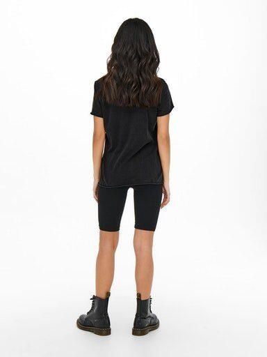 Only Regular fit T-shirt van zuivere katoen met motiefprint model 'LUCY LIFE' - Foto 7