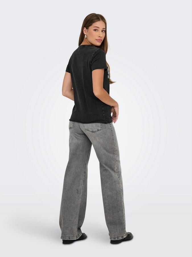 Only Shirt met ronde hals ONLLUCY REG S S TOP JRS NOOS - Foto 6