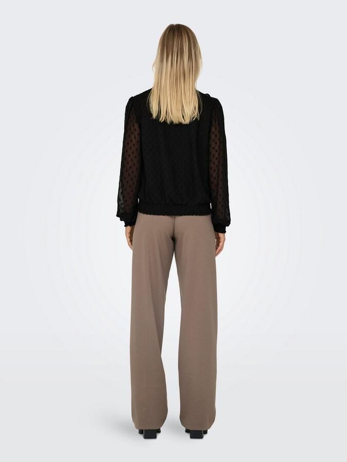Only Shirt ONLELMIRA LIFE NEW DOBBY L S TOP WVN - Foto 5